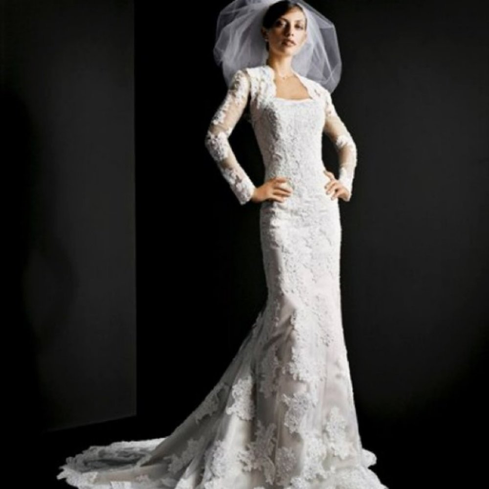 Oleg Cassini Gown W/ Bolero Jacket